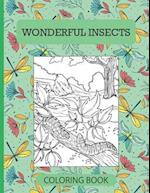 Wonderful Insects Coloring Book