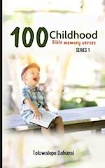 100 Childhood Bible Memory Verses: Memorise Bible Verses 