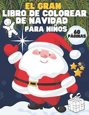 El gran libro de colorear de Navidad para niños