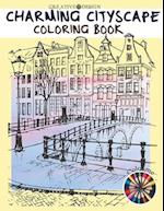 Creative Design Charming Cityscape Coloring Book