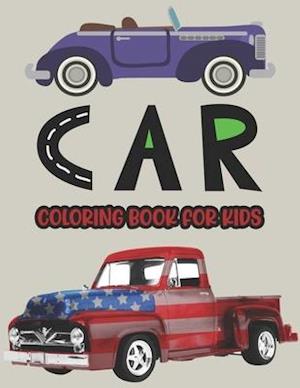 Car Coloring Book For Kids