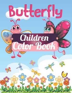 Butterfly Children Color Book
