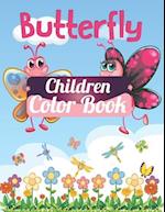 Butterfly Children Color Book