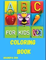 A, B, C Coloring Book