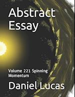 Abstract Essay