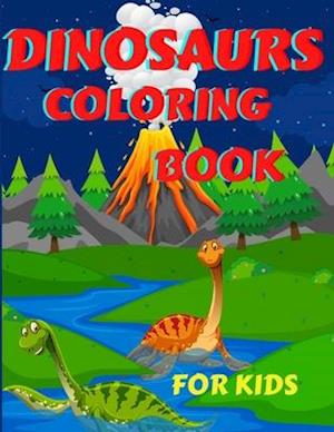 Dinosaurs Coloring Book For Kids