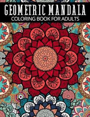 Geometric Mandala Coloring Book For Adults