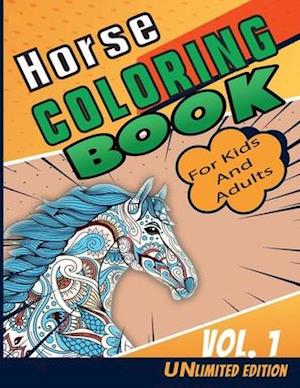 Horse Coloring Book