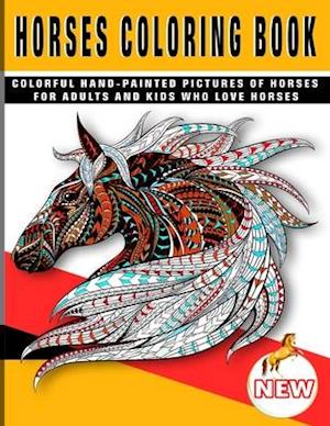 Horses Coloring Book