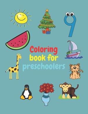 Coloring book for preschoolers