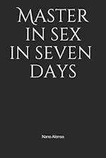 Master in sex in seven days