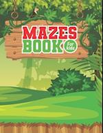 Mazes Book For Kids