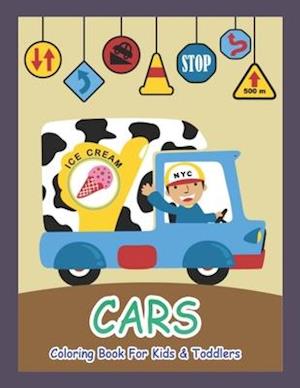 Få Cars Coloring Book For Kids & Toddlers af Baldwin Terry som Paperback bog på