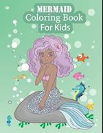 Mermaid Coloring Book For Kids