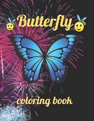 Butterfly coloring book