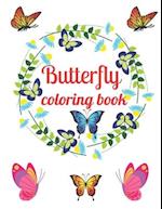 Butterfly coloring book