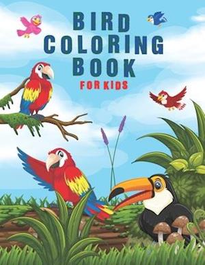 Birds Coloring Book For Kids