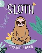 Sloth Coloring Book