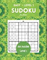 200 Sudoku Puzzles Easy Level 1