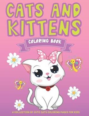 Cats and Kittens Coloring Book