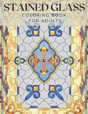 Stained Glass Coloring Book