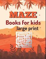 maze books for kids large print