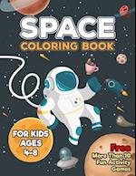 Space Coloring Book For Kids