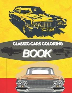 Classic Cars Coloring Book