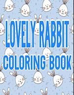 Lovely Rabbits Coloring Book