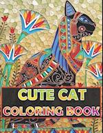 cute Cat Coloring Book