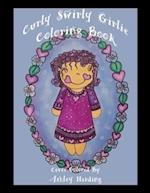 Curly Swirly Girlie Coloring Book