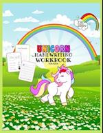 Unicorn Handwriting Workbook for Kids