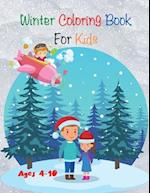 Winter Coloring Book For Kids