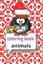 coloring book animals