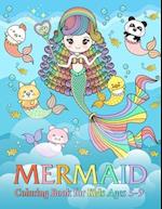 Mermaid Coloring Book for Kids Ages 5-9