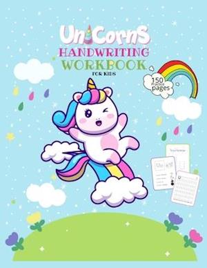 Unicorn Handwriting Workbook for Kids