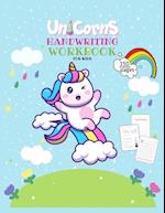 Unicorn Handwriting Workbook for Kids