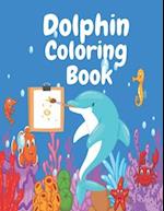 Dolphin Coloring Book