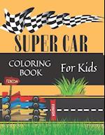 Super Car Coloring Book For Kids