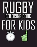Rugby Coloring Book for Kids