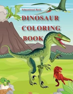 Educational Books Dinosaur Coloring