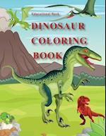 Educational Books Dinosaur Coloring