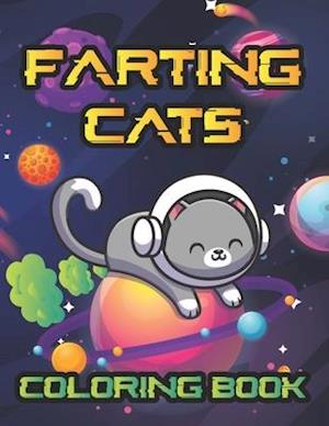 Farting Cats Coloring Book