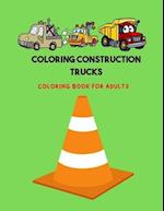 coloring construction trucks