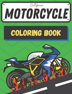 Motorcycle Coloring Book