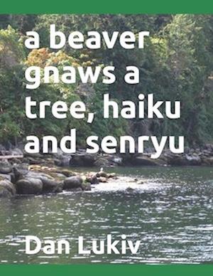 A beaver gnaws a tree, haiku and senryu