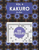 Kakuro Vol. 4 - 100 puzzles