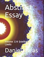 Abstract Essay