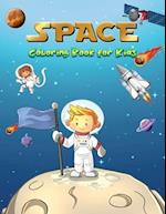 Space Coloring Book for Kids