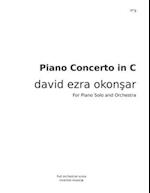 Piano Concerto in C for Piano Solo and Orchestra